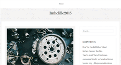 Desktop Screenshot of imhclille2015.com