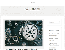 Tablet Screenshot of imhclille2015.com